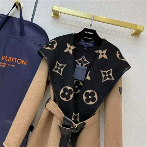 louis vuitton cashmere wool blend double-monogram jacquard jacket|Louis Vuitton.